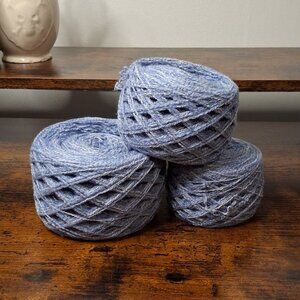 Reclaimed Blue/ White Yarn